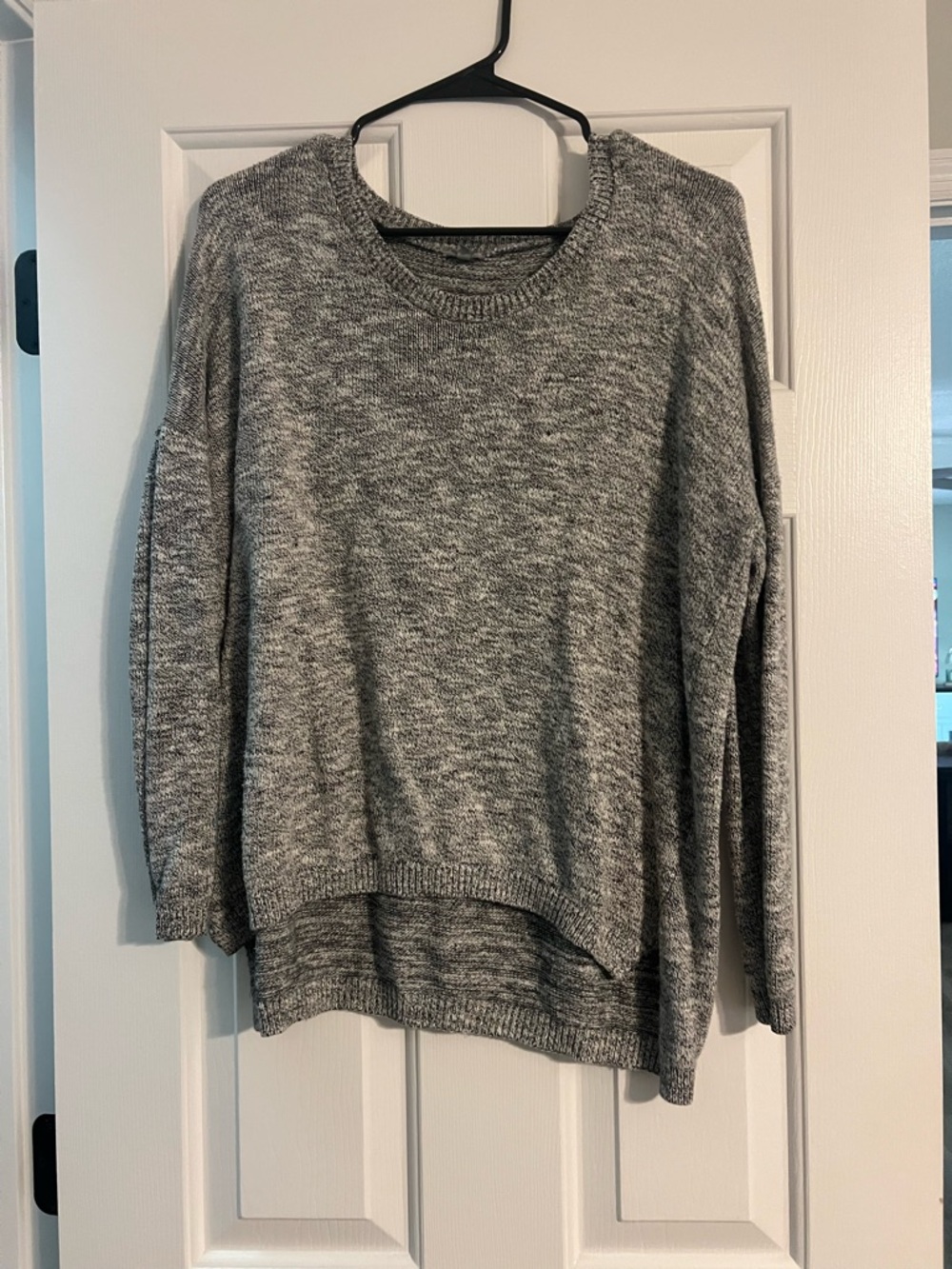 Charlotte Russe Heather Gray Crewneck Sweater